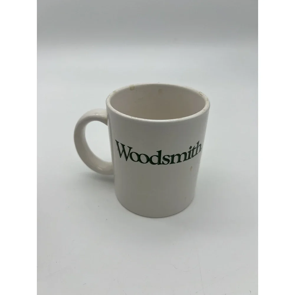 Woodsmith Magazine Promotional Coffee Mug Cup Collectible Carpentry Woodworking